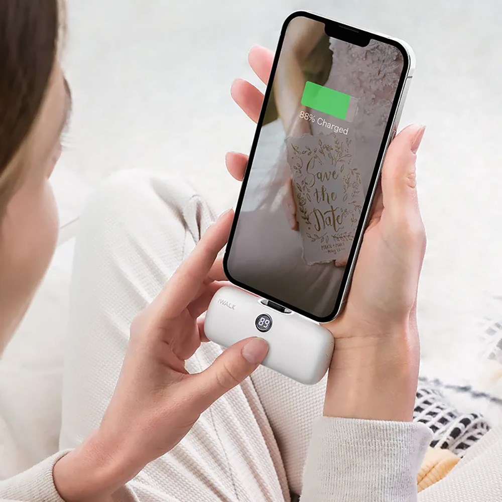 【iWALK  Pro】口袋寶5代直插式行動電源(Lightning蘋果 / Type-c安卓) 最新版