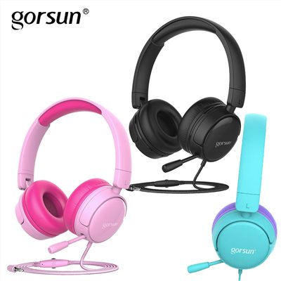 【Gorsun】A62 高品質兒童耳機 (附麥克風)